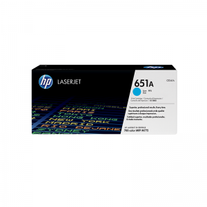 HP 651A Cyan Original LaserJet Toner Cartridge (CE341A)