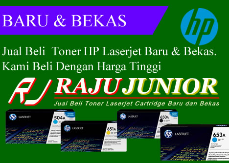 Jual beli cartridge, toner laserjet baru dan bekas